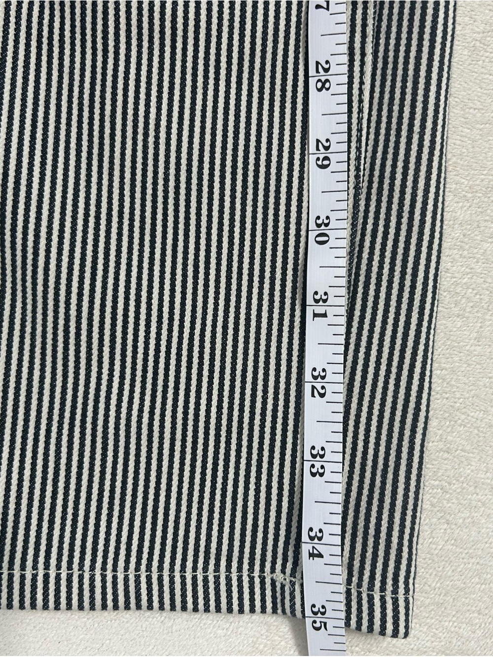 Lauren Ralph Lauren striped jeans with a design preppy women’s size 12p - Picture 6 of 9